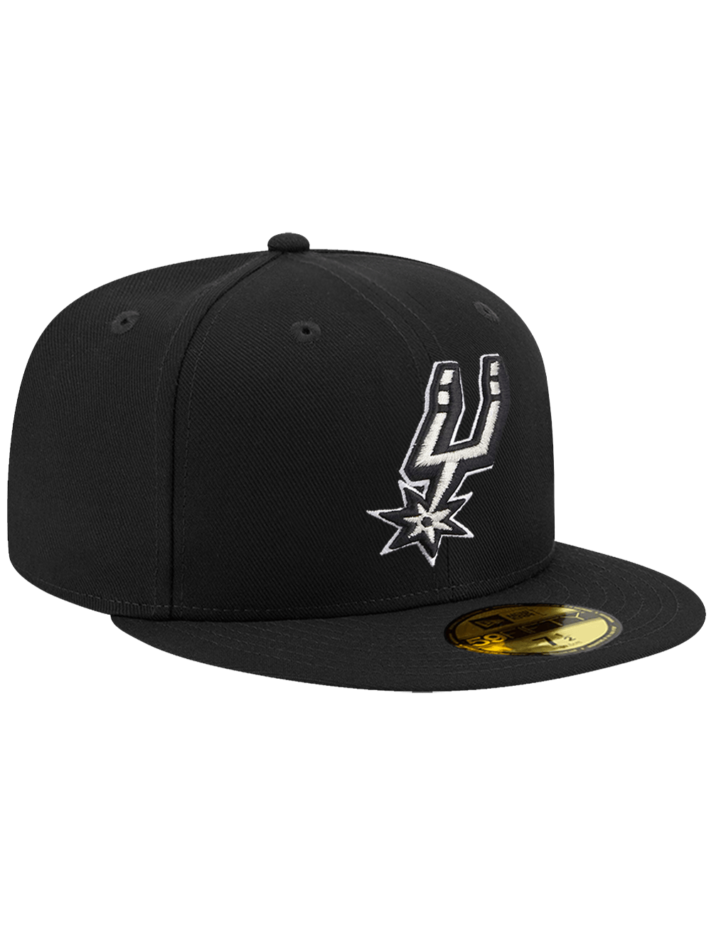 New Era Caps San Antonio Spurs New Era NBA Team 59FIFTY Fitted Hat - Black