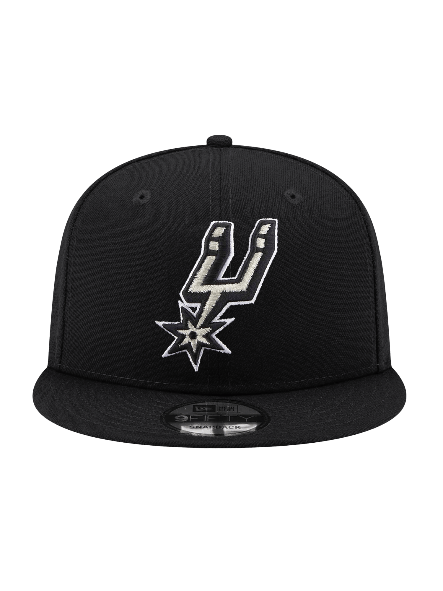 New Era Caps OSFA San Antonio Spurs New Era NBA Team 9FIFTY Snapback Hat - Black