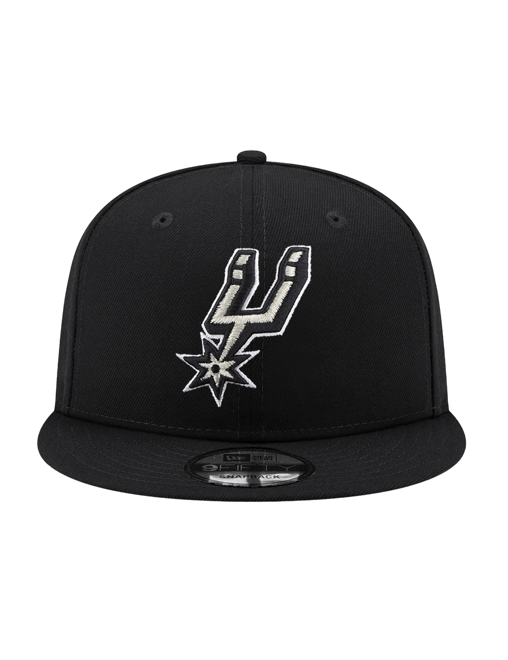 New Era Caps OSFA San Antonio Spurs New Era NBA Team 9FIFTY Snapback Hat - Black