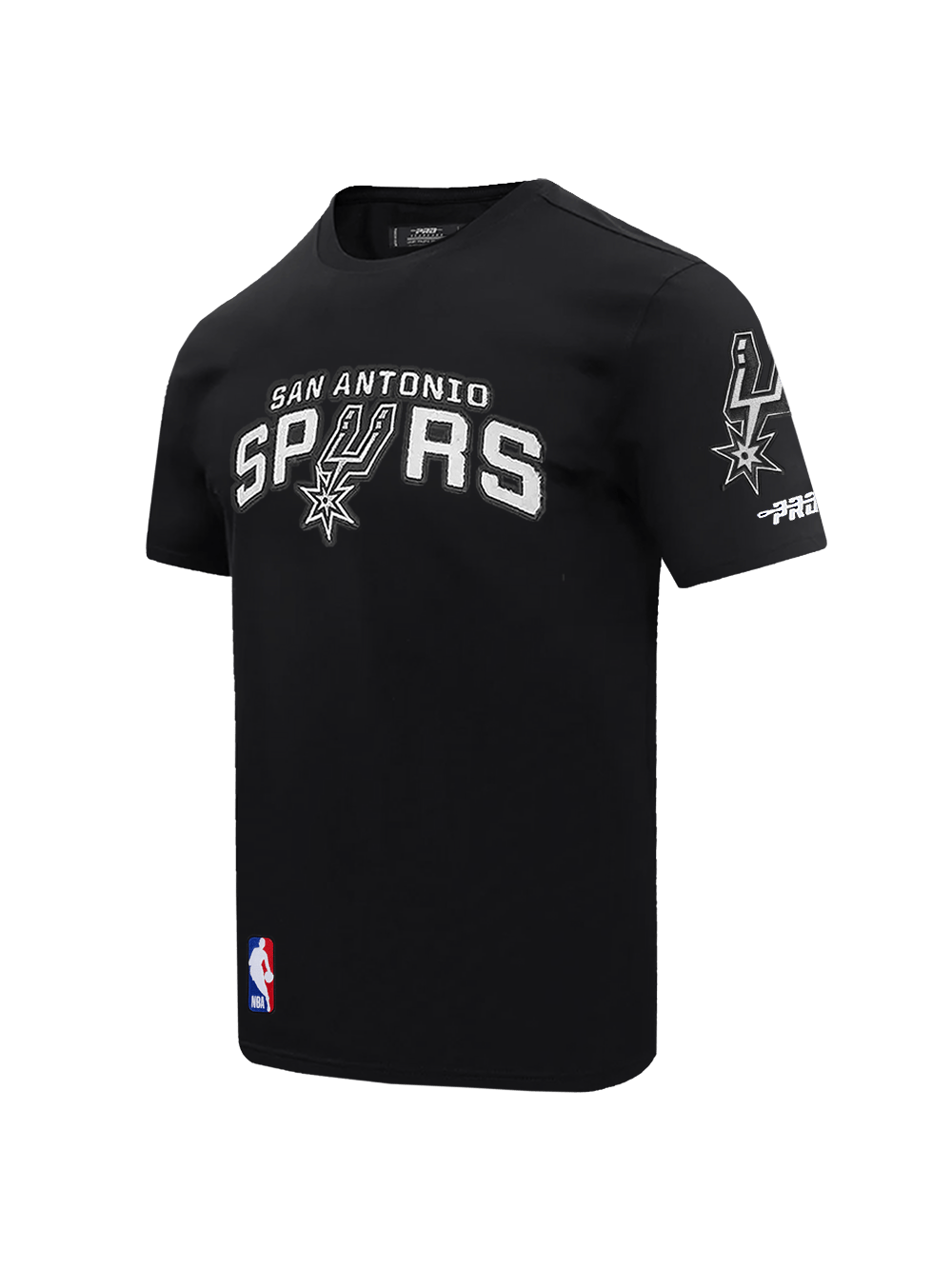 Pro Standard T-Shirts San Antonio Spurs Pro Standard NBA Classic Chenille Flex T-Shirt - Black