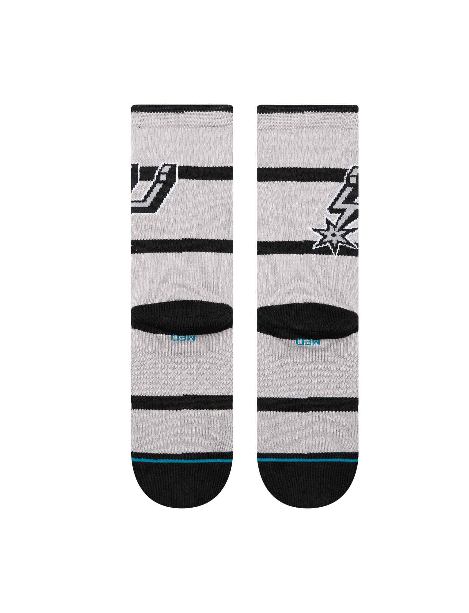 Stance Socks Large (9-12 US) San Antonio Spurs Stance NBA Team Prep Crew Socks