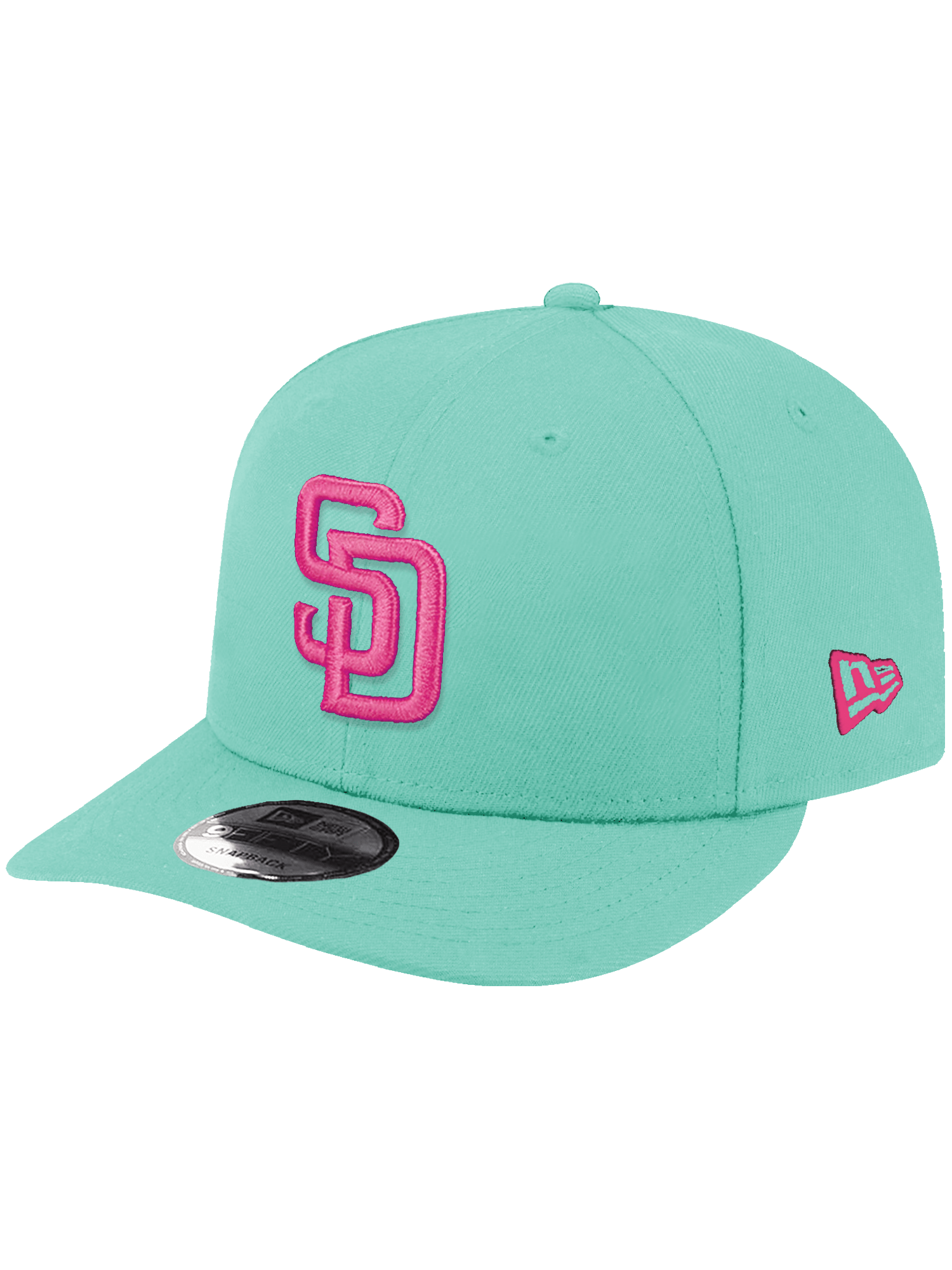 New Era Caps San Diego Padres New Era MLB City Connect 9FIFTY Pre-Curved Snapback Hat - Mint