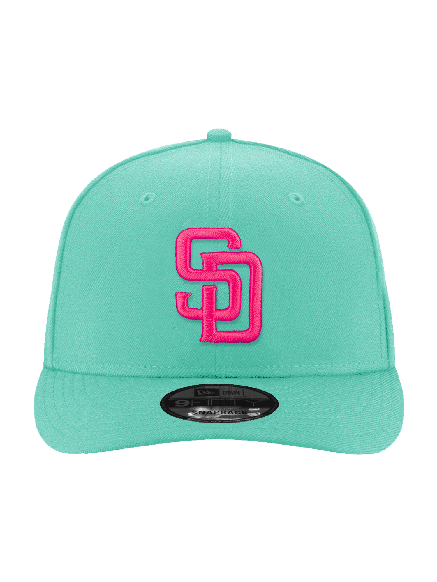 New Era Caps San Diego Padres New Era MLB City Connect 9FIFTY Pre-Curved Snapback Hat - Mint