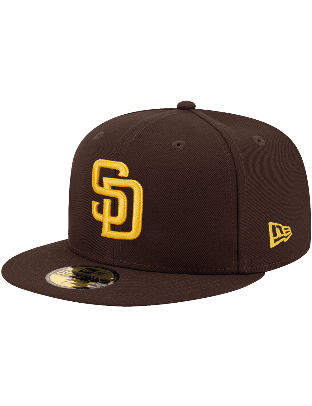 New Era Caps San Diego Padres New Era MLB On-Field AC Game 59FIFTY Fitted Hat - Brown