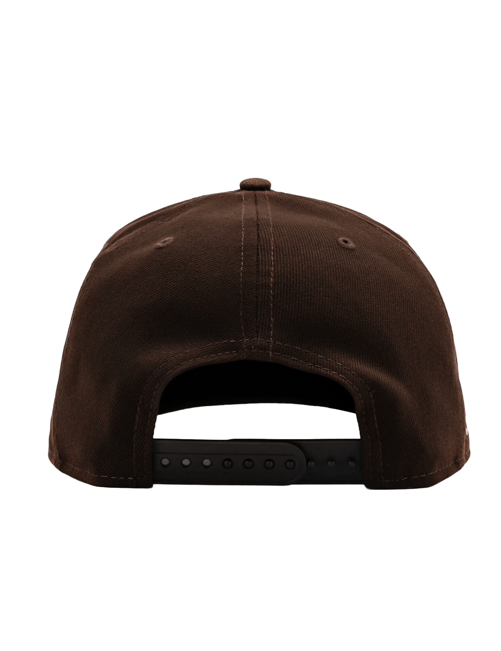New Era Caps San Diego Padres New Era MLB Side Script 9FIFTY A-Frame Pre-Curved Snapback Hat - Brown