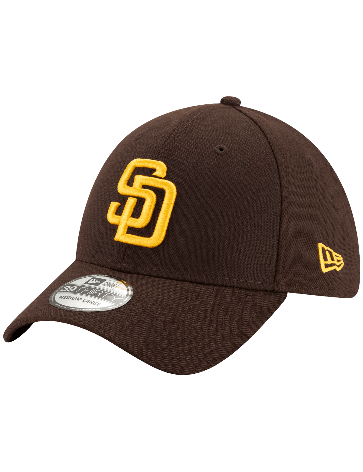 New Era Caps San Diego Padres New Era MLB Team 39THIRTY Stretch-Fit Hat - Brown