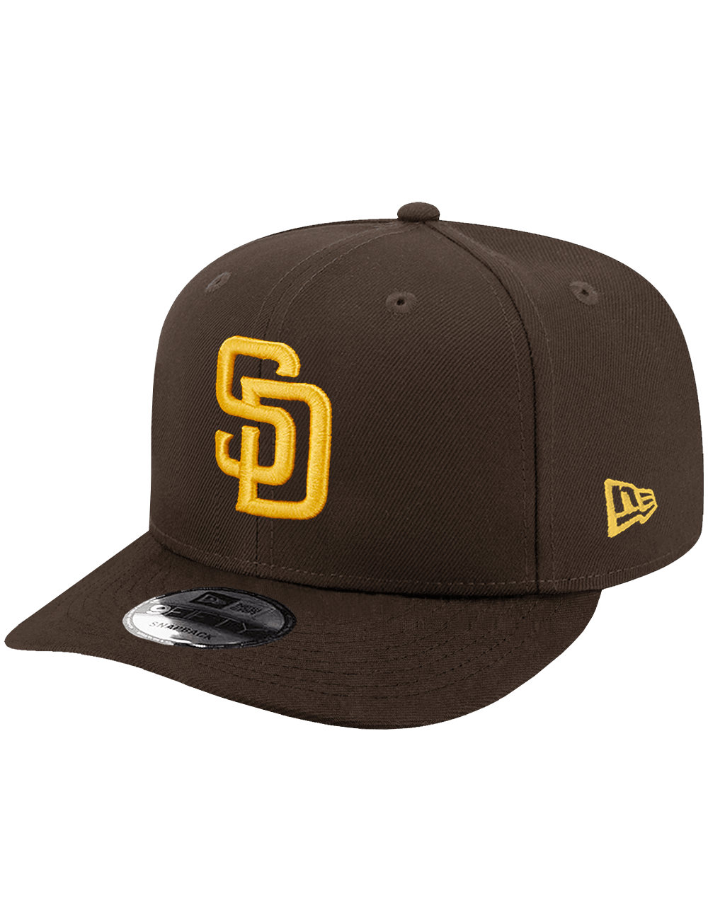 New Era Caps San Diego Padres New Era MLB Team 9FIFTY Pre-Curved Snapback Hat - Brown
