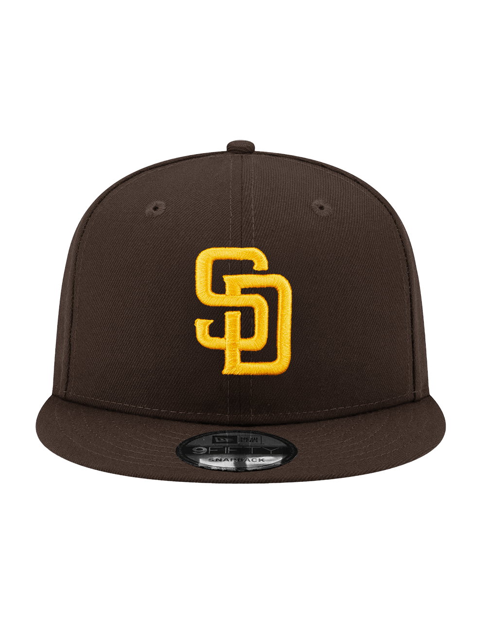 New Era Caps San Diego Padres New Era MLB Team 9FIFTY Snapback Hat - Brown