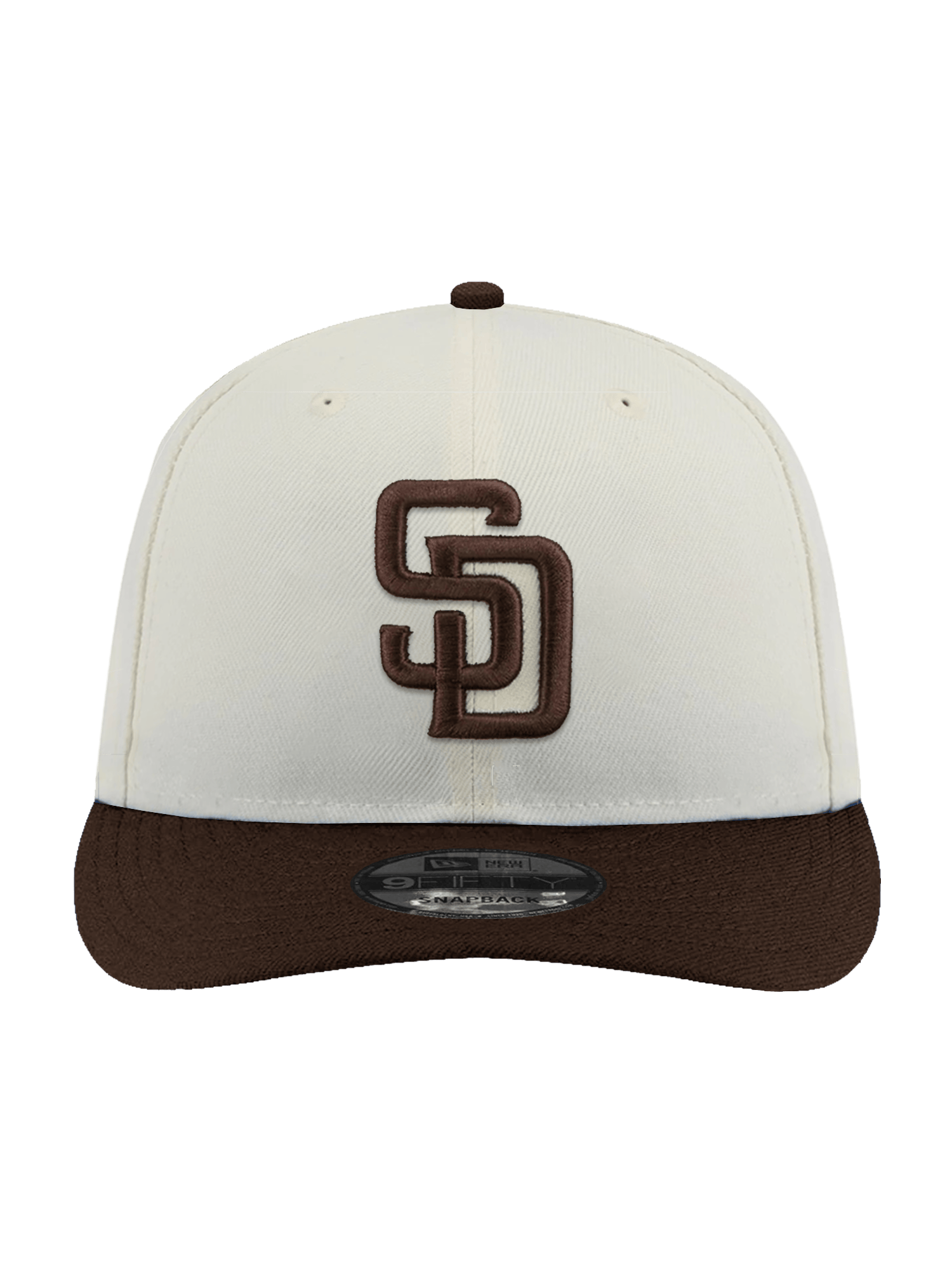 New Era Caps OSFA San Diego Padres New Era MLB Team Chrome 9FIFTY Pre-Curved Snapback Hat