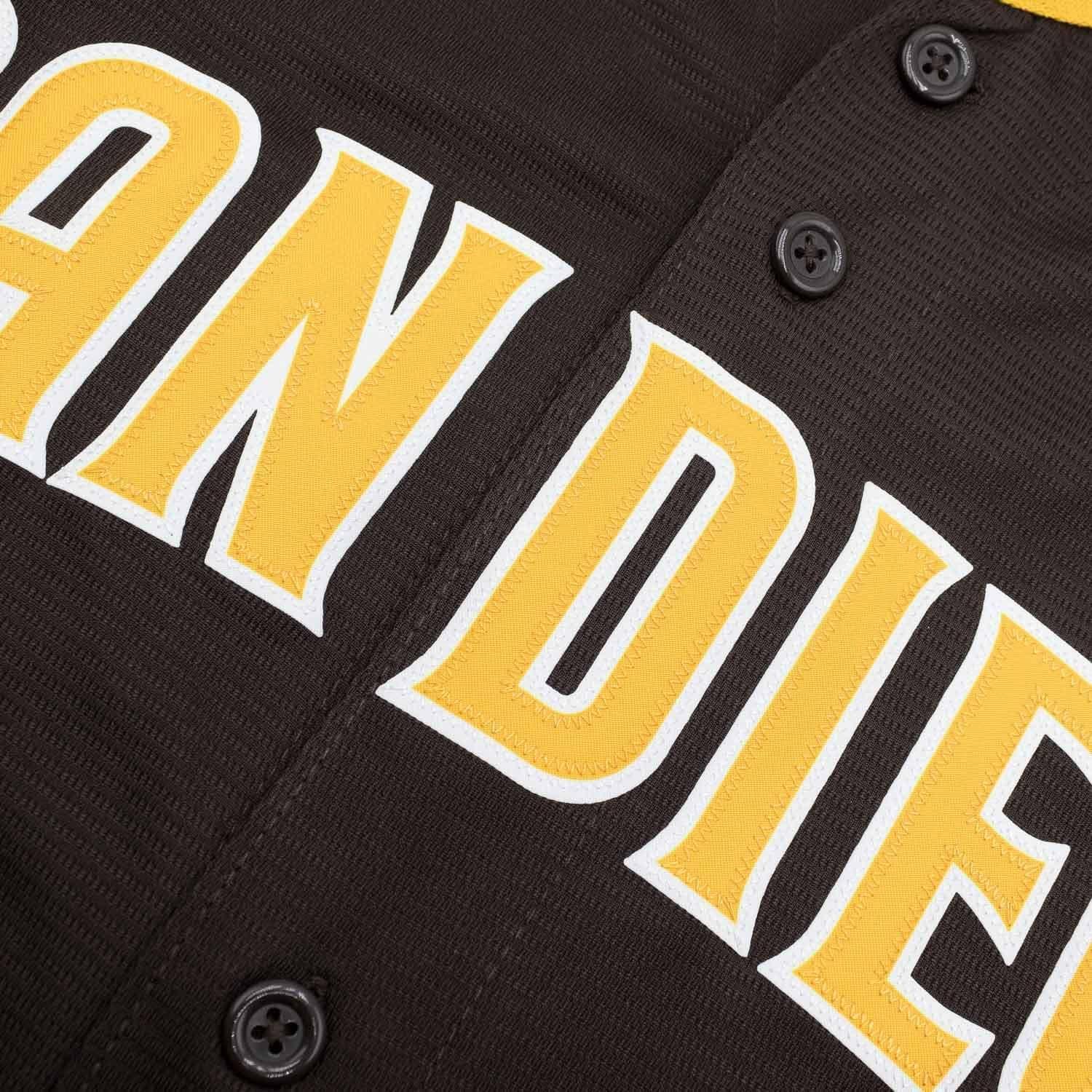 Nike Jerseys San Diego Padres Nike MLB Road Replica Jersey - Brown