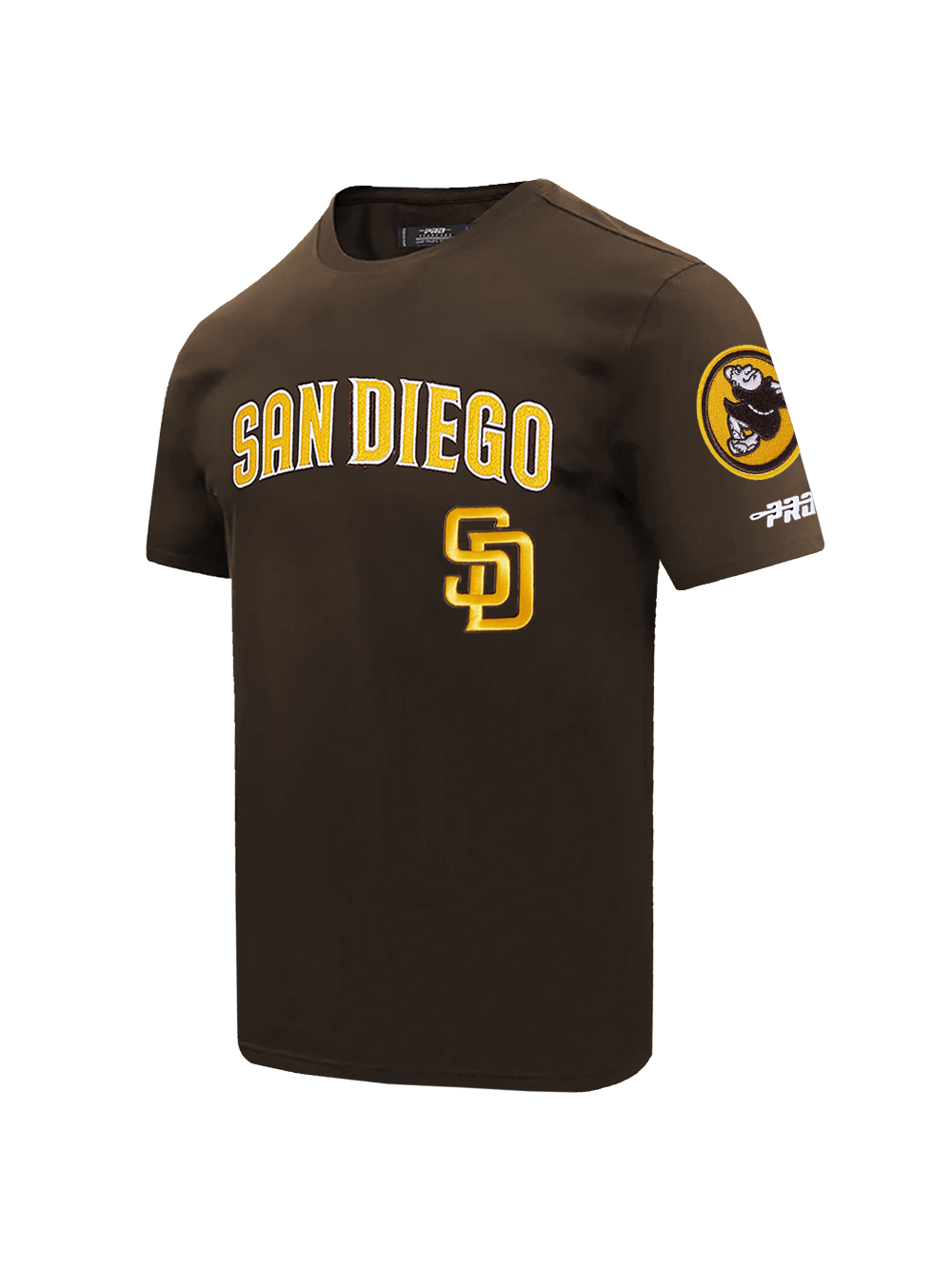 Pro Standard T-Shirts San Diego Padres Pro Standard MLB Team Classic Chenille Flex T-Shirt - Brown