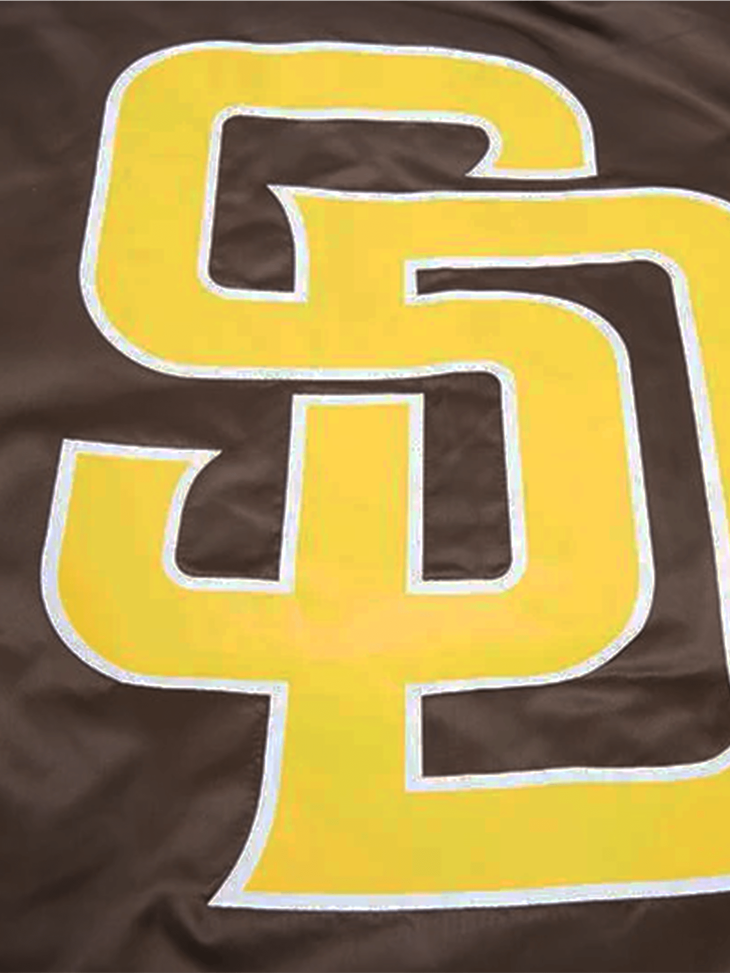 Pro Standard Jackets San Diego Padres Pro Standard MLB Team Classic Satin Button Jacket - Brown