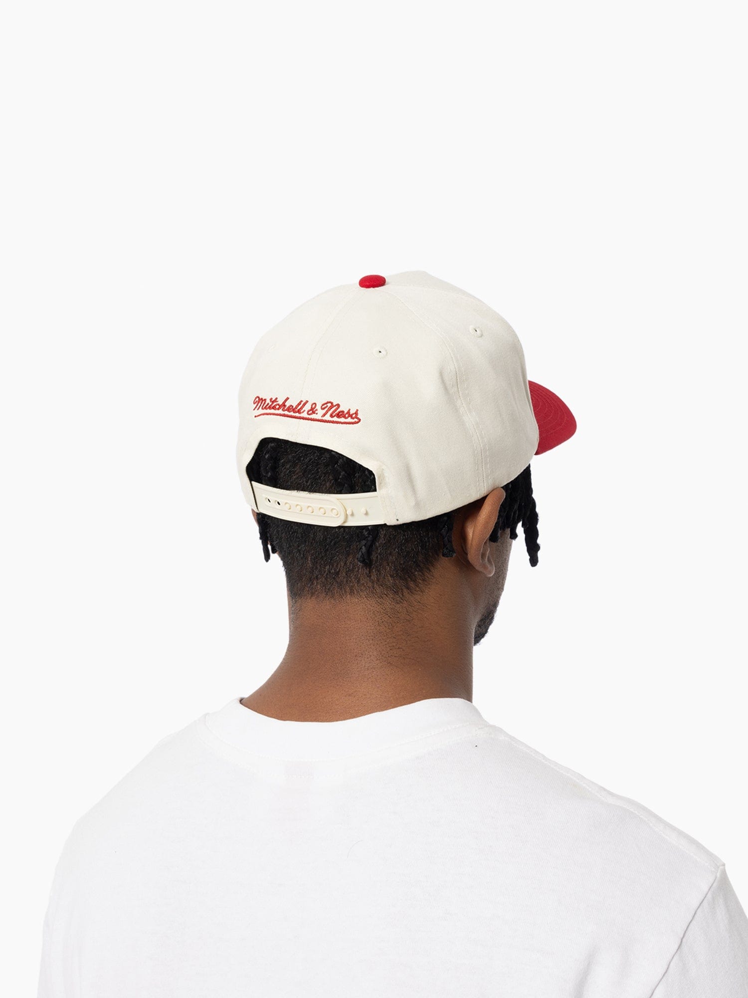Mitchell And Ness Caps San Francisco 49ers Mitchell & Ness NFL Team 2T Pro Pinch Snapback Hat - Cream
