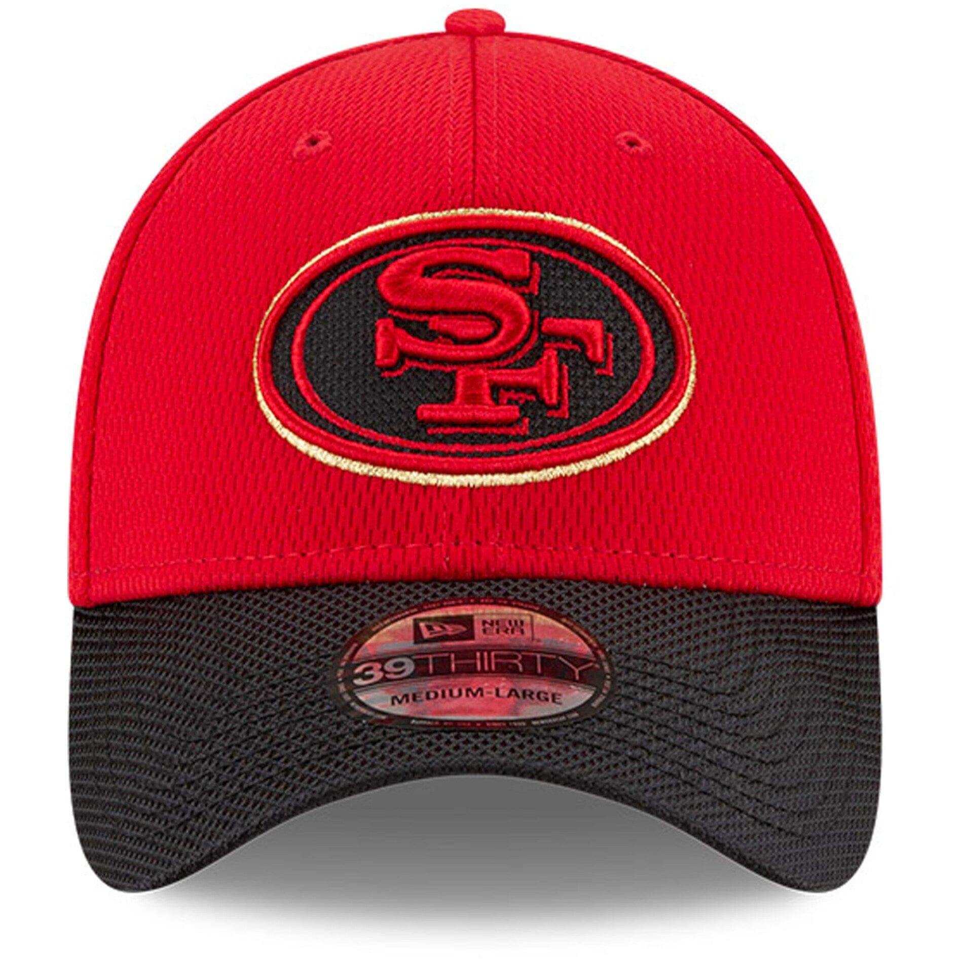 New Era Caps San Francisco 49ers New Era NFL 21 Sideline 39THIRTY Flex Fit Hat - Red