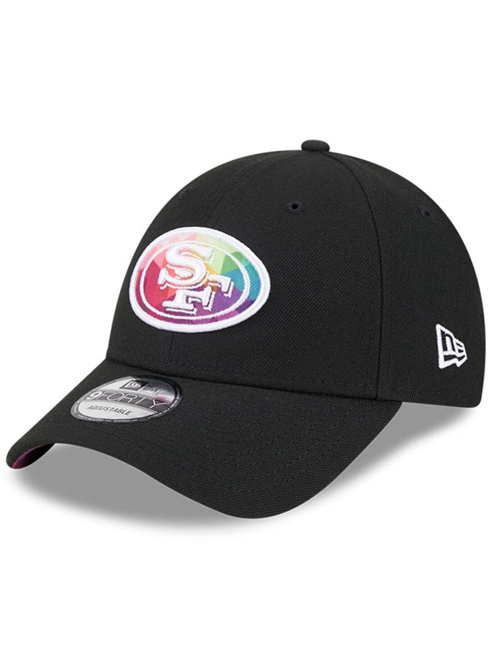 New Era Caps San Francisco 49ers New Era NFL 23 Crucial Catch 9FORTY Snapback Hat - Black