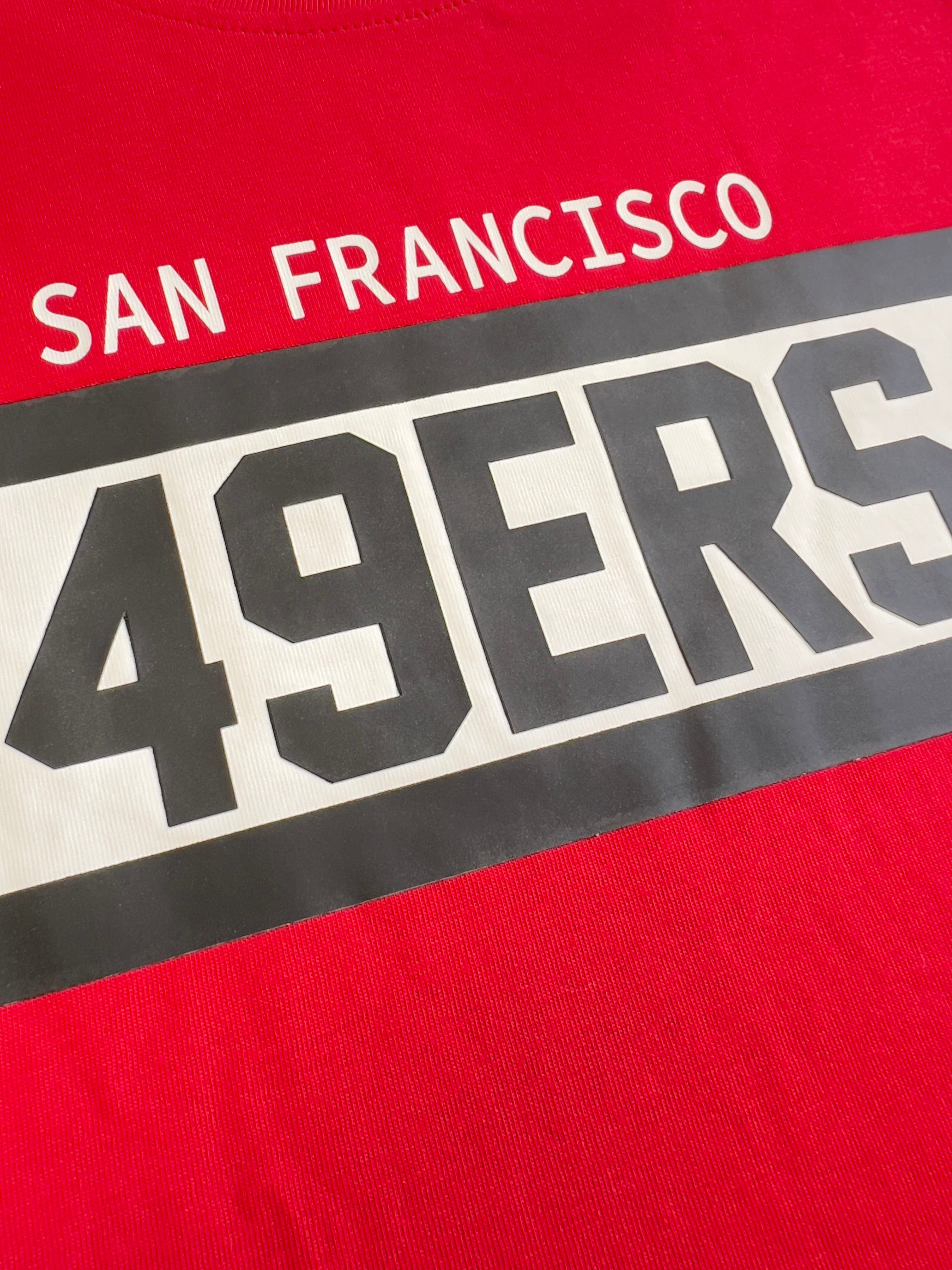 New Era T-Shirts San Francisco 49ers New Era NFL 24 Sideline T-Shirt - Red