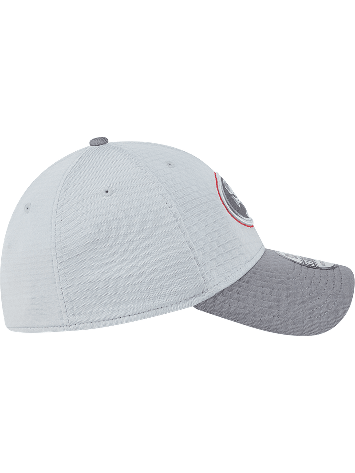 New Era Caps San Francisco 49ers New Era NFL 24 Training 39THIRTY Stretch-Fit Hat - Grey