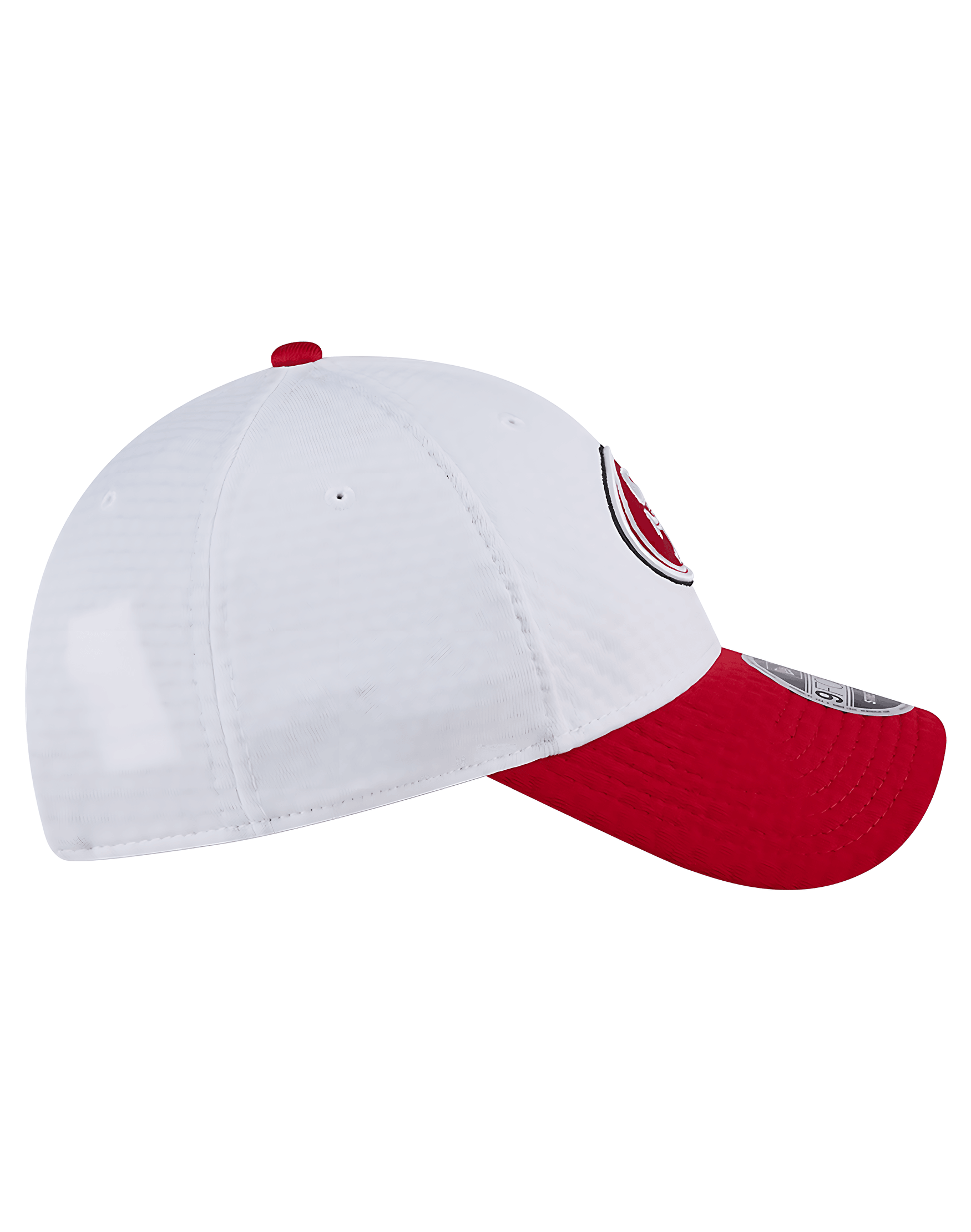 New Era Caps San Francisco 49ers New Era NFL 24 Training 9FORTY Stretch-Snapback Hat - White
