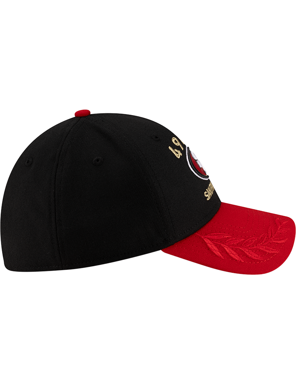 New Era Caps San Francisco 49ers New Era NFL 25 Draft 39THIRTY Stretch-Fit Hat - Black