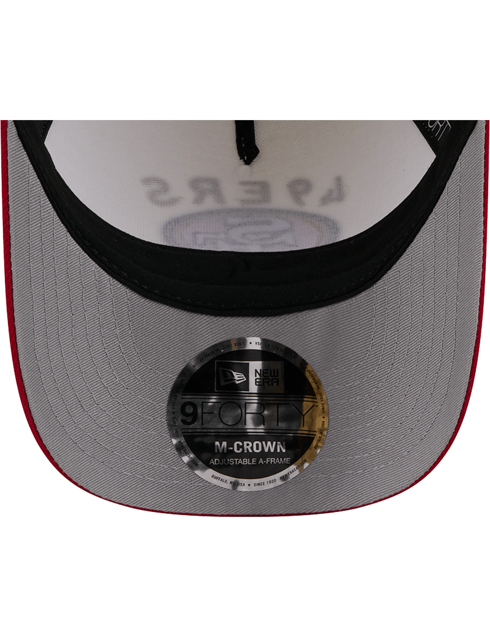 New Era Caps San Francisco 49ers New Era NFL 25 Draft 9FORTY M-Crown Snapback Hat - Chrome