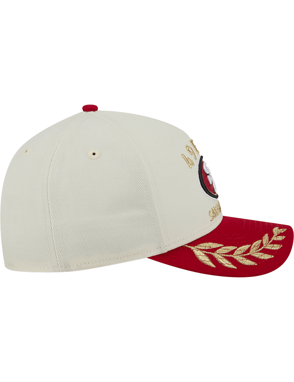 New Era Caps San Francisco 49ers New Era NFL 25 Draft 9FORTY M-Crown Snapback Hat - Chrome