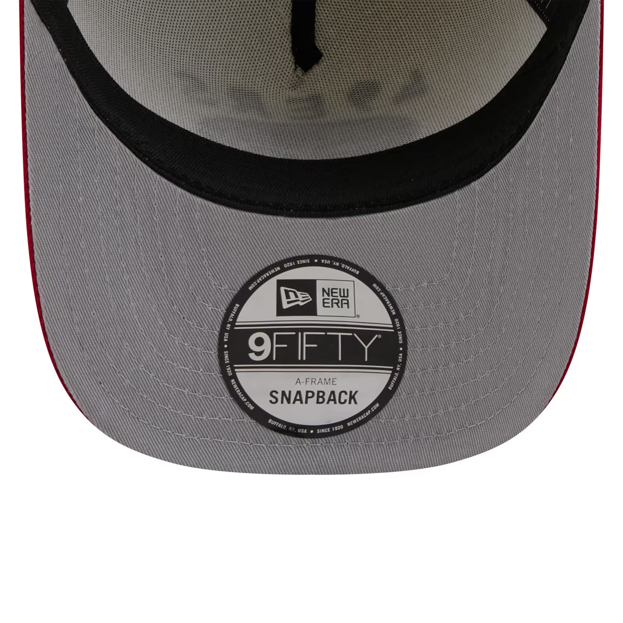 New Era Caps San Francisco 49ers New Era NFL 25 Draft Pre-Curved 9FIFTY A-Frame Snapback Hat - Chrome