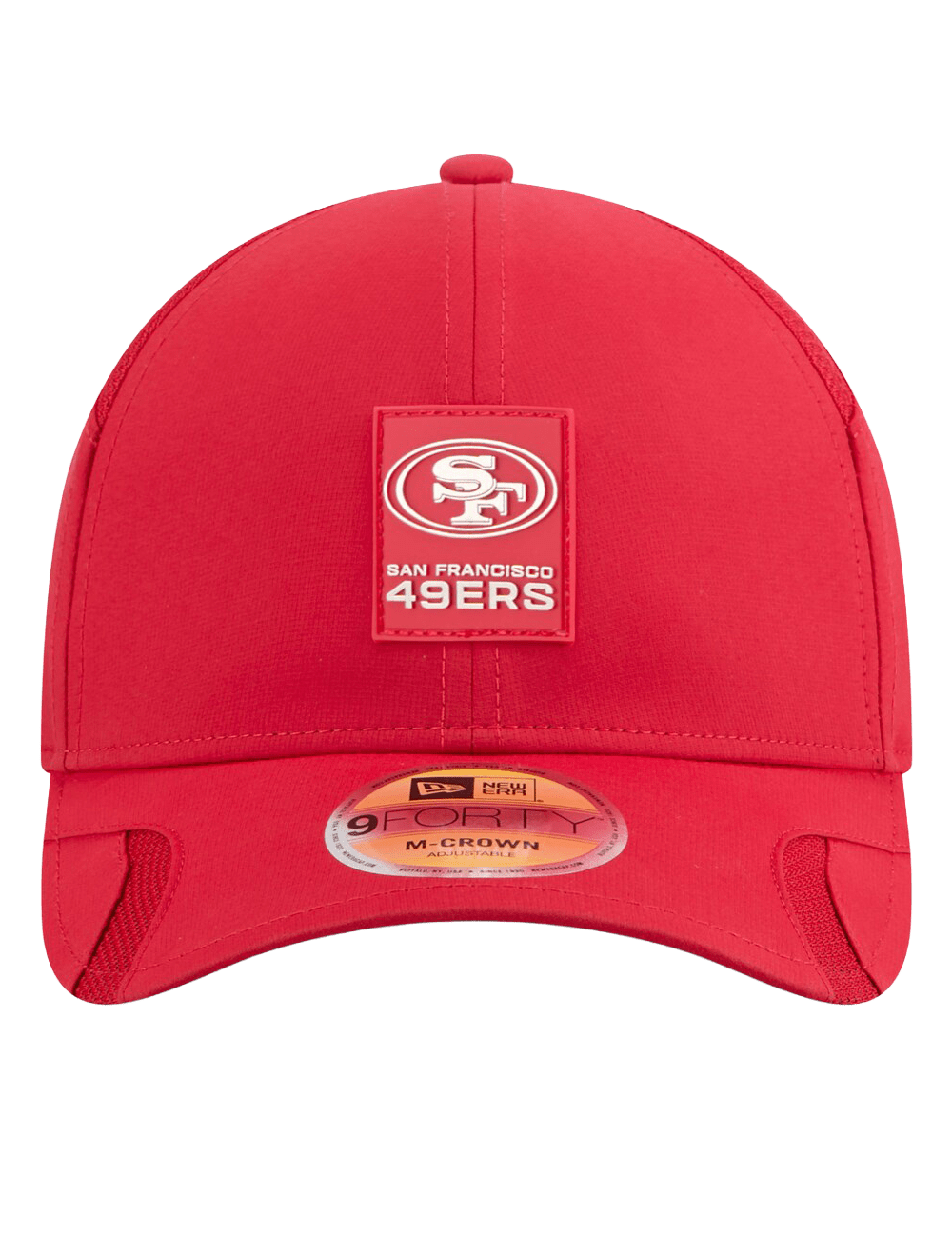 New Era Caps San Francisco 49ers New Era NFL 25 Sideline 9FORTY M-Crown Snapback Hat - Red