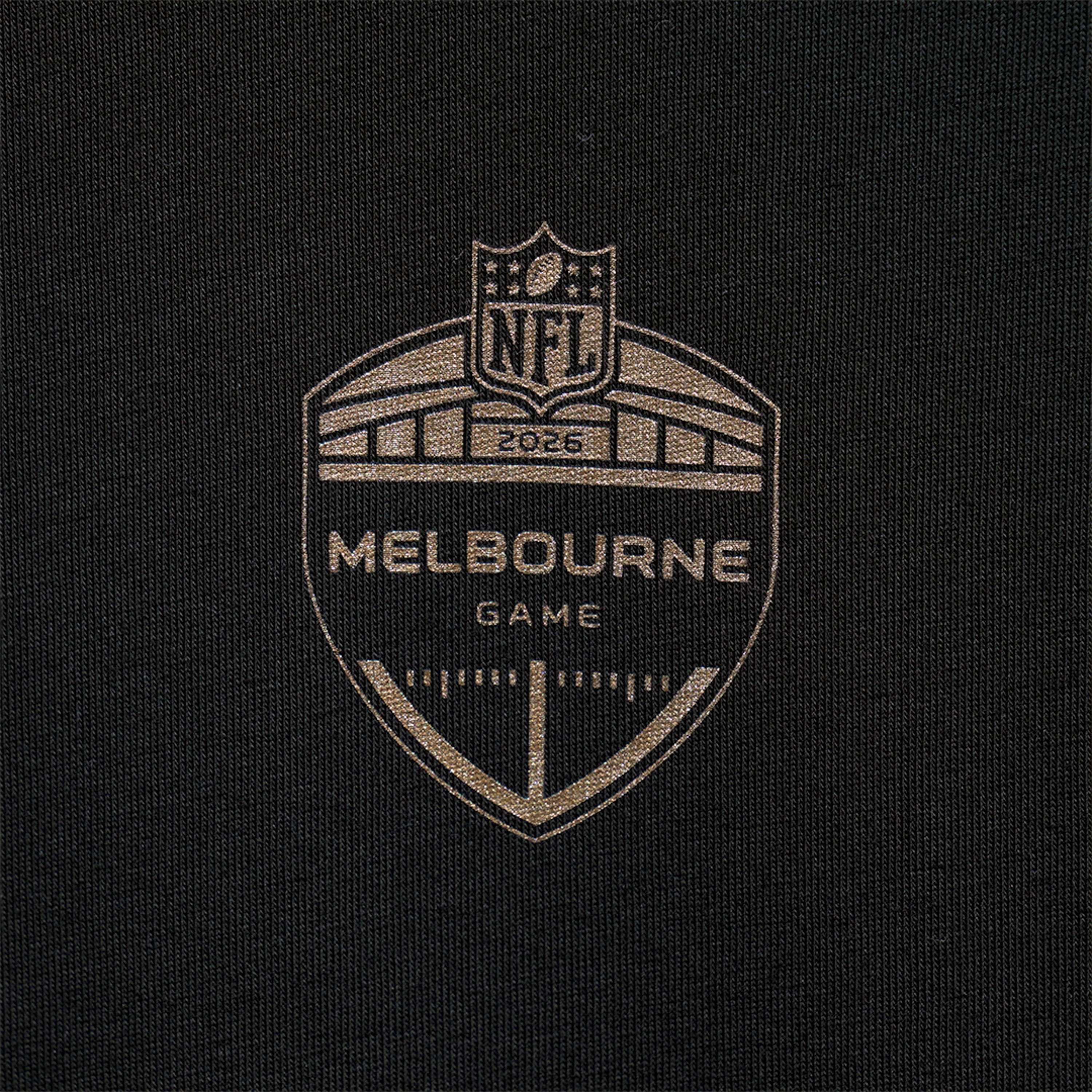 New Era T-Shirts San Francisco 49ers New Era NFL 26 Melbourne Game SFO > MEL T-Shirt - Black