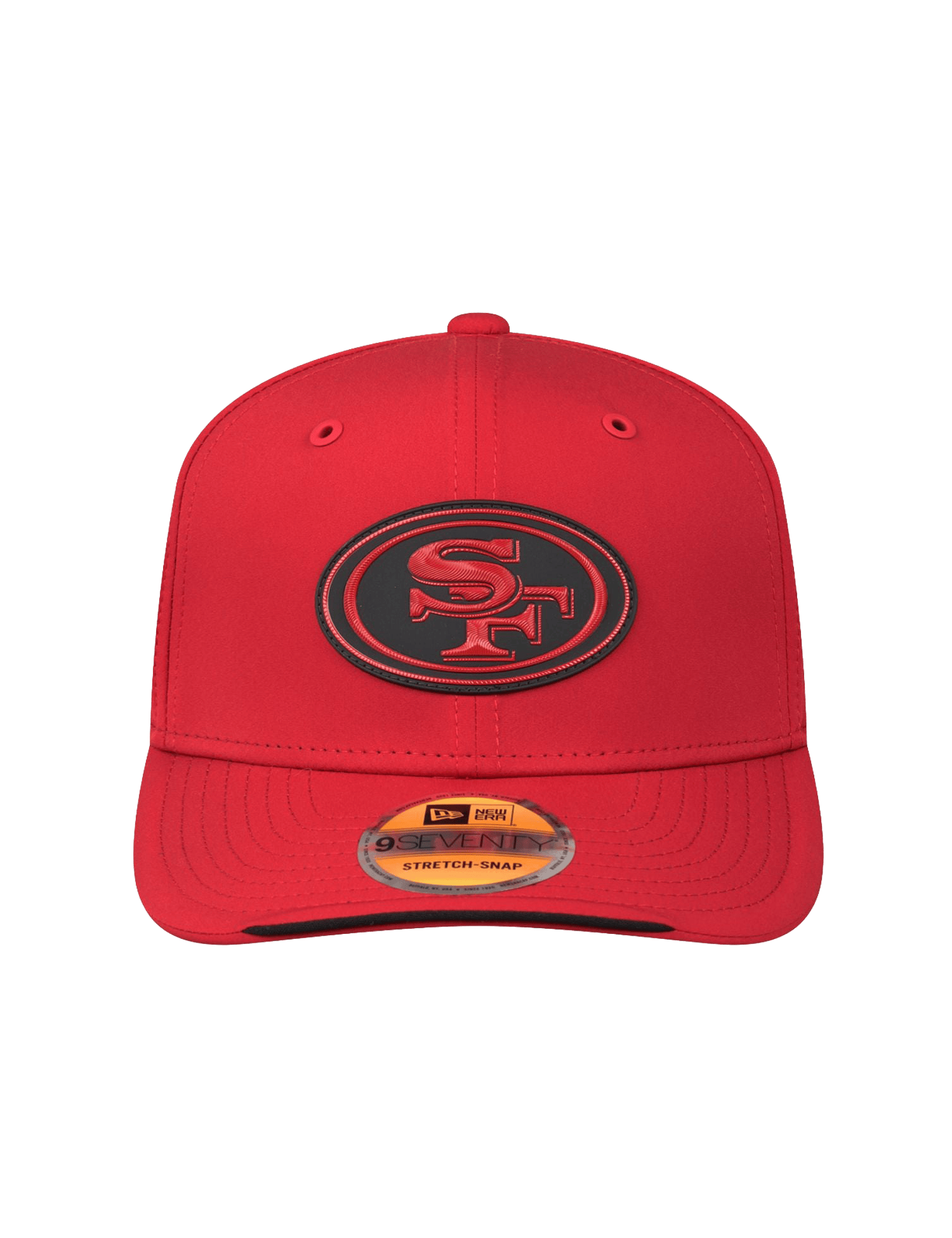 New Era Caps OSFM San Francisco 49ers New Era NFL 26 Melbourne Game Sideline 9SEVENTY Stretch-Snapback Hat - Red