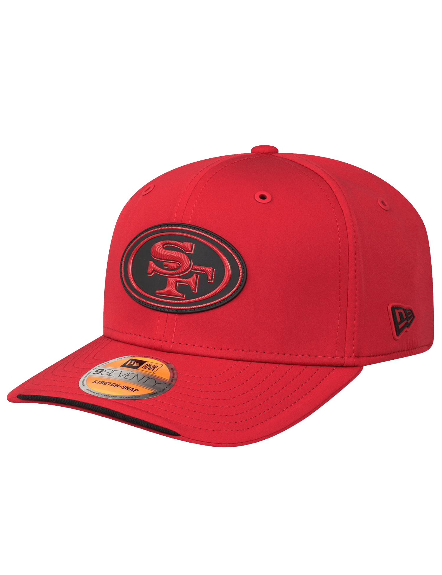 New Era Caps OSFM San Francisco 49ers New Era NFL 26 Melbourne Game Sideline 9SEVENTY Stretch-Snapback Hat - Red