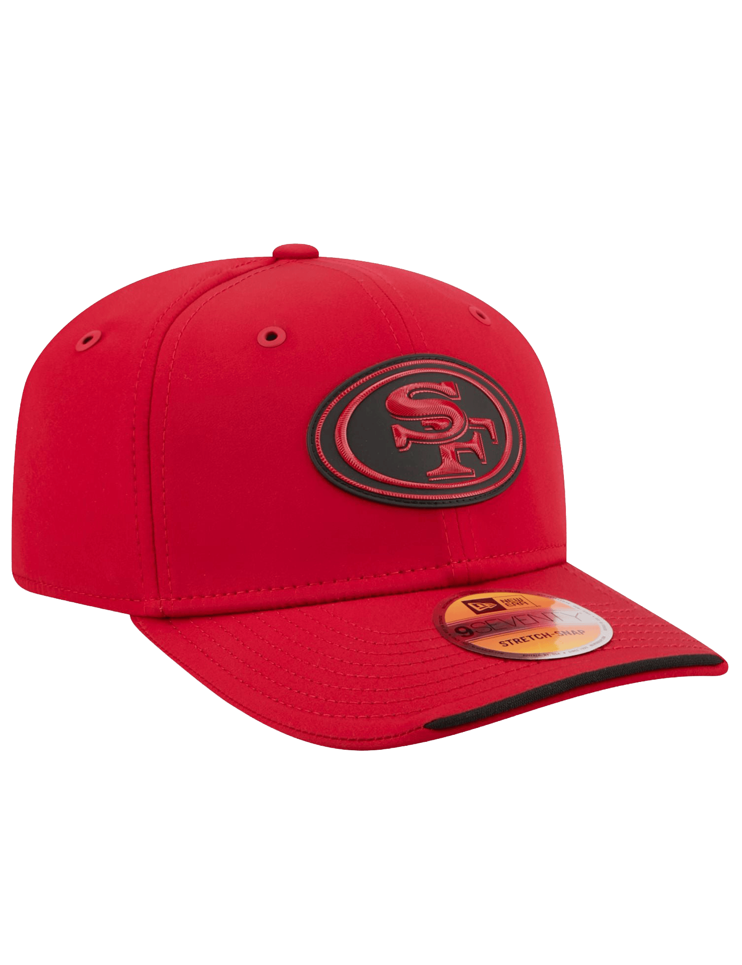 New Era Caps OSFM San Francisco 49ers New Era NFL 26 Sideline 9SEVENTY Stretch-Snapback Hat - Red
