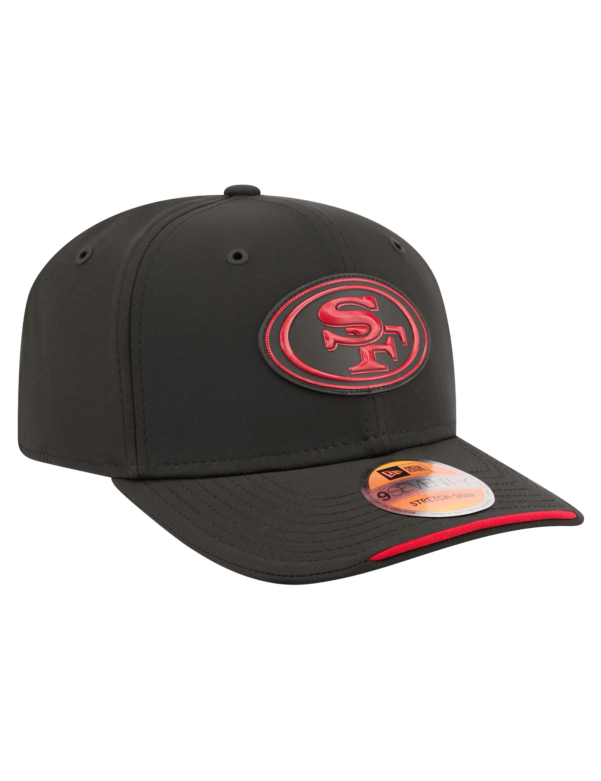New Era Caps OSFM San Francisco 49ers New Era NFL 26 Sideline Alt 9SEVENTY Stretch-Snapback Hat - Black