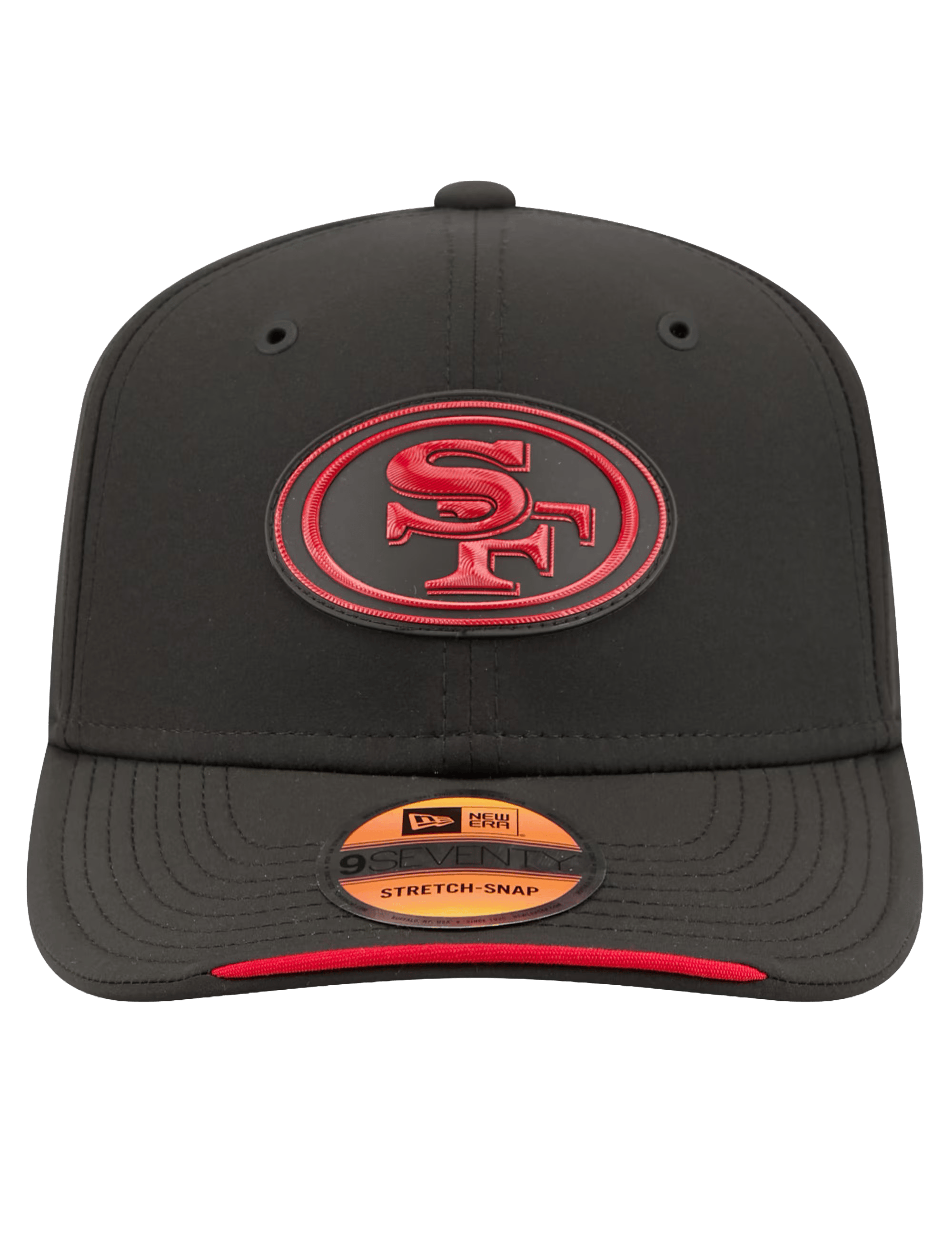 New Era Caps OSFM San Francisco 49ers New Era NFL 26 Sideline Alt 9SEVENTY Stretch-Snapback Hat - Black