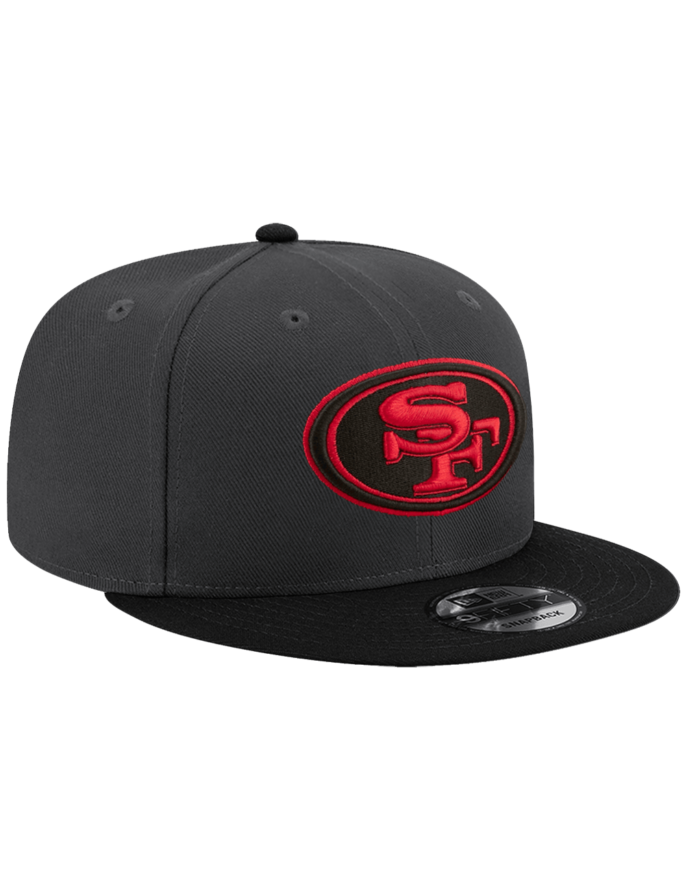 New Era Caps OSFA San Francisco 49ers New Era NFL Alt 9FIFTY Snapback Hat - Graphite/Black