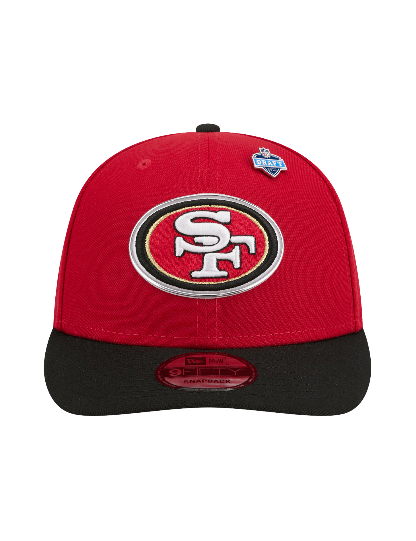 New Era Caps OSFM San Francisco 49ers New Era NFL Draft 26 9FIFTY Pre-Curved Snapback Hat