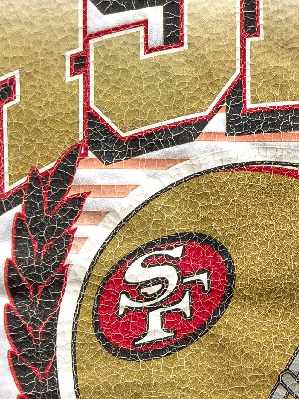 New Era T-Shirts San Francisco 49ers New Era NFL Helmet Crest T-Shirt - White