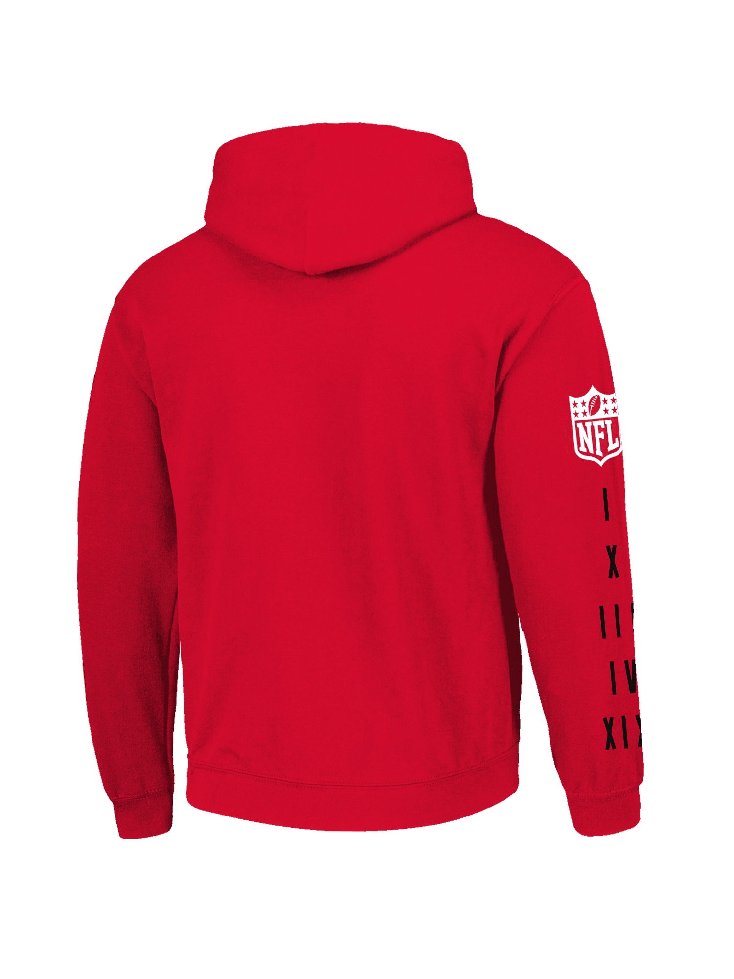 New Era Jumpers San Francisco 49ers New Era NFL Patched Oversized Hoodie Jumper - Red