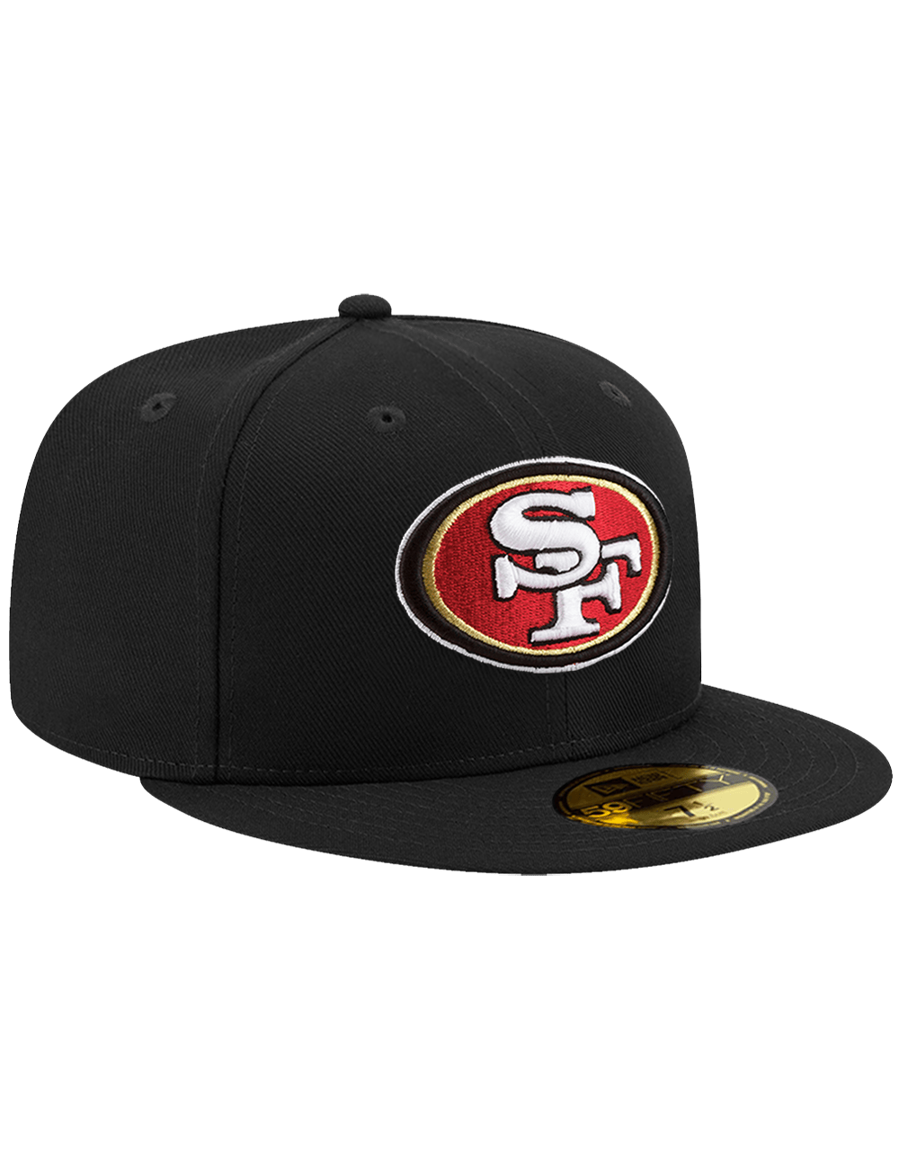 New Era Caps San Francisco 49ers New Era NFL Team 59FIFTY Fitted Hat - Black