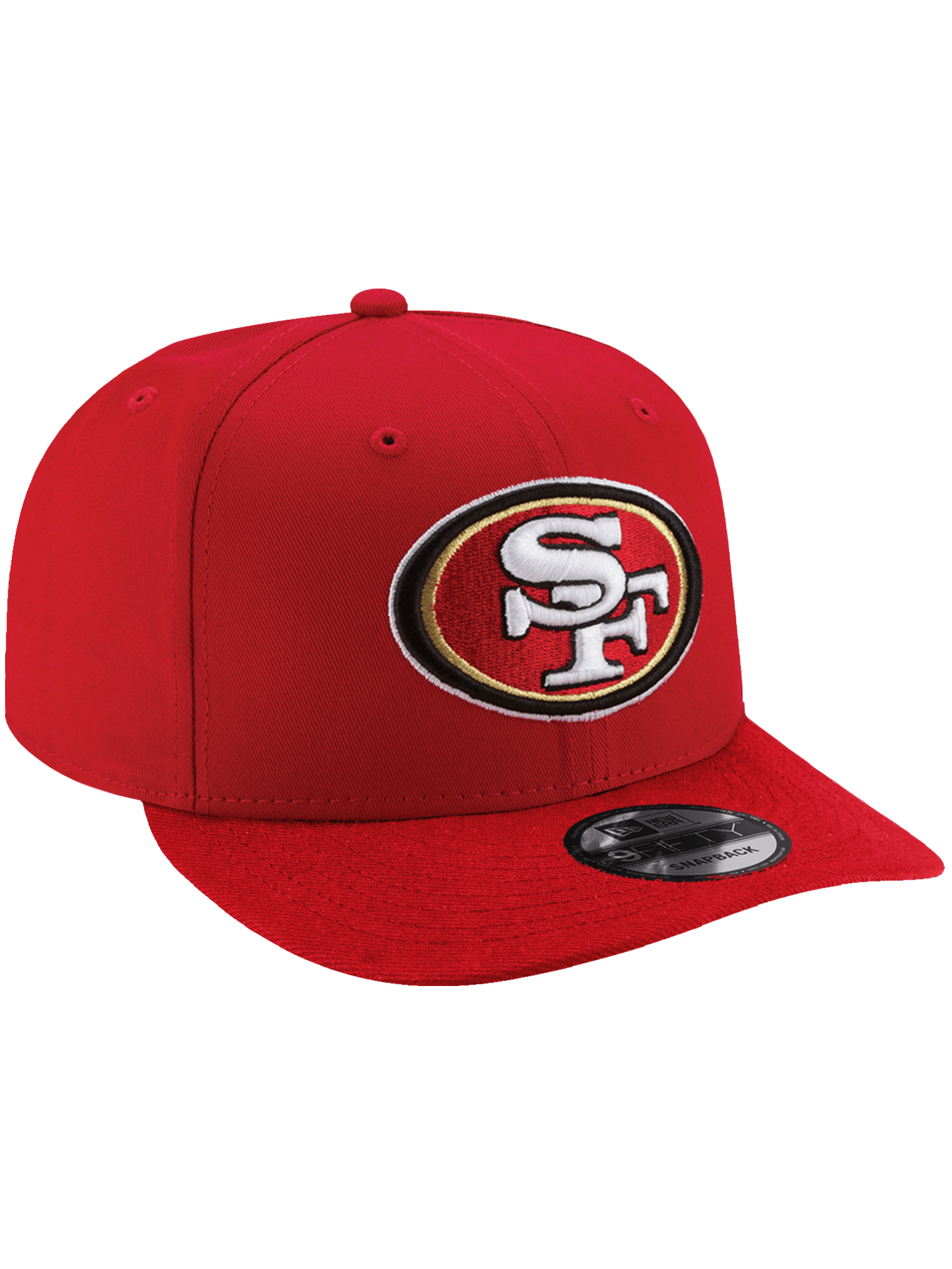 New Era Caps San Francisco 49ers New Era NFL Team 9FIFTY Pre-Curved Snapback Hat - Red