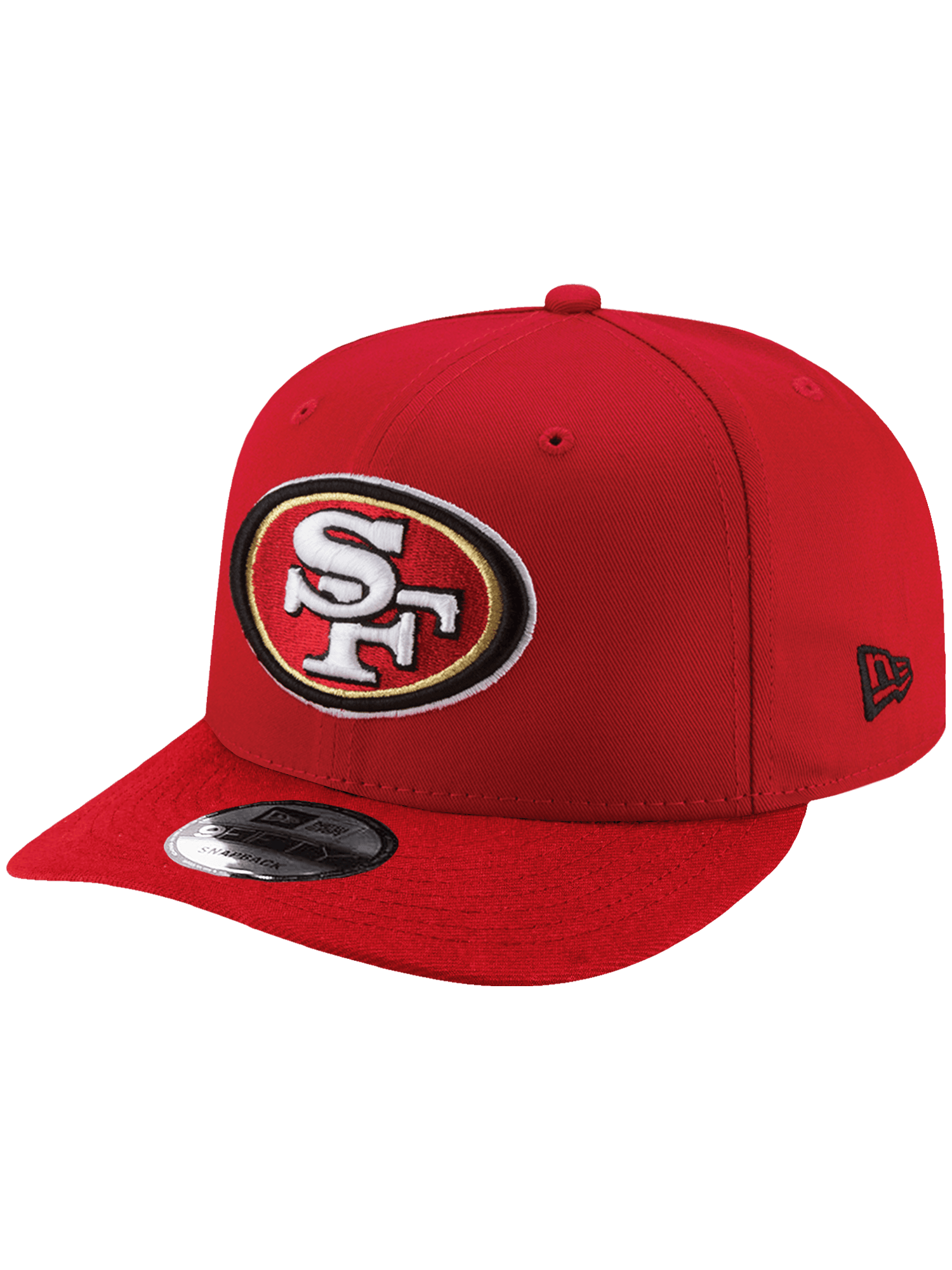 New Era Caps San Francisco 49ers New Era NFL Team 9FIFTY Pre-Curved Snapback Hat - Red