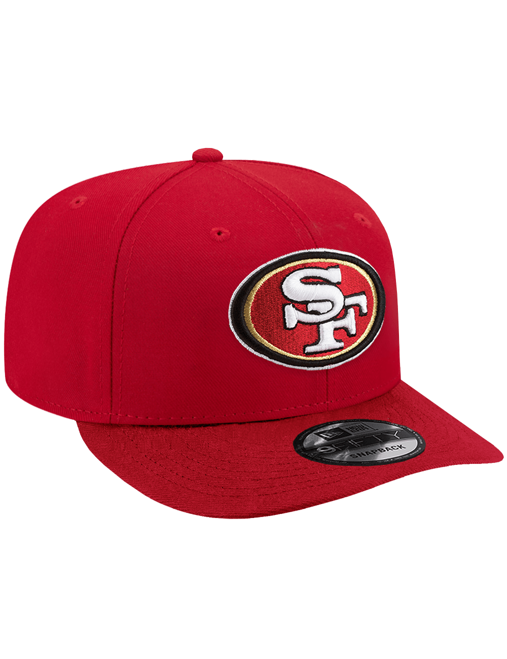New Era Caps San Francisco 49ers New Era NFL Team 9FIFTY Pre-Curved Snapback Hat - Red