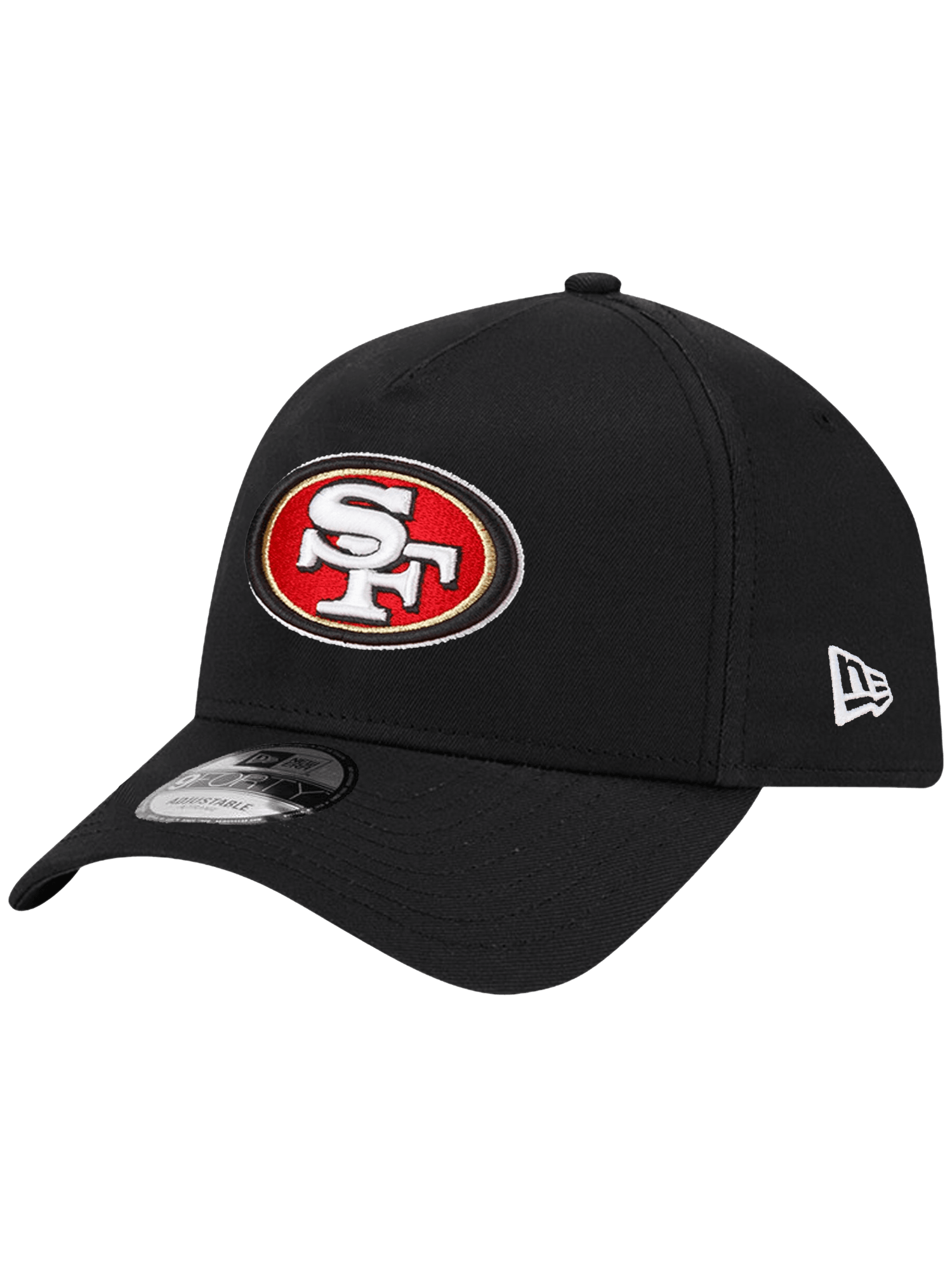 New Era Caps San Francisco 49ers New Era NFL Team 9FORTY A-Frame Snapback Hat - Black