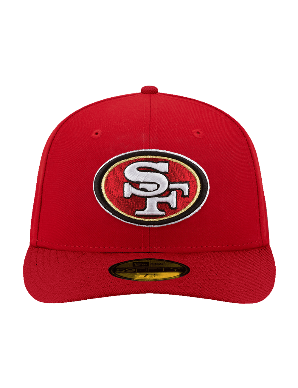 New Era Caps San Francisco 49ers New Era NFL Team Pre-Curved 59FIFTY Fitted Hat - Red