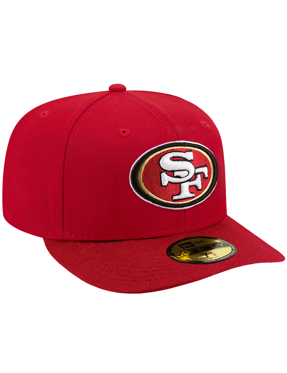 New Era Caps San Francisco 49ers New Era NFL Team Pre-Curved 59FIFTY Fitted Hat - Red
