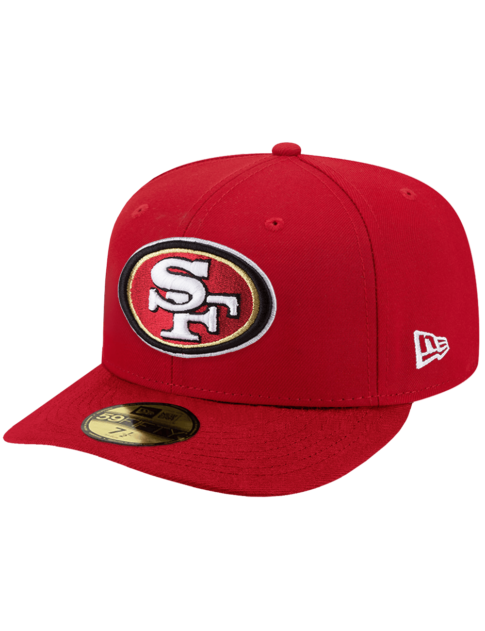 New Era Caps San Francisco 49ers New Era NFL Team Pre-Curved 59FIFTY Fitted Hat - Red