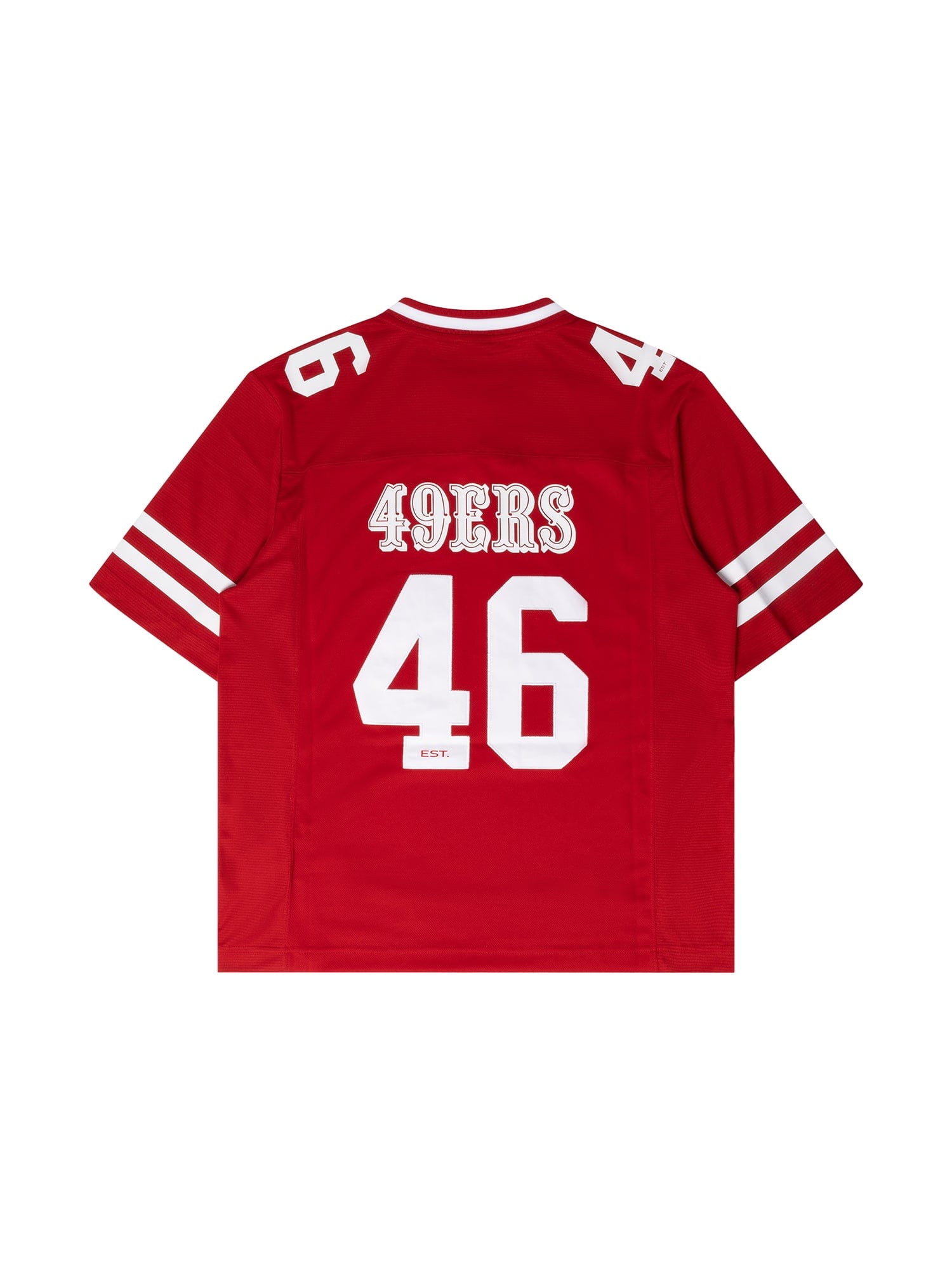 NFL Branded Jerseys San Francisco 49ers NFL Foundation Replica Mesh Jersey - Red