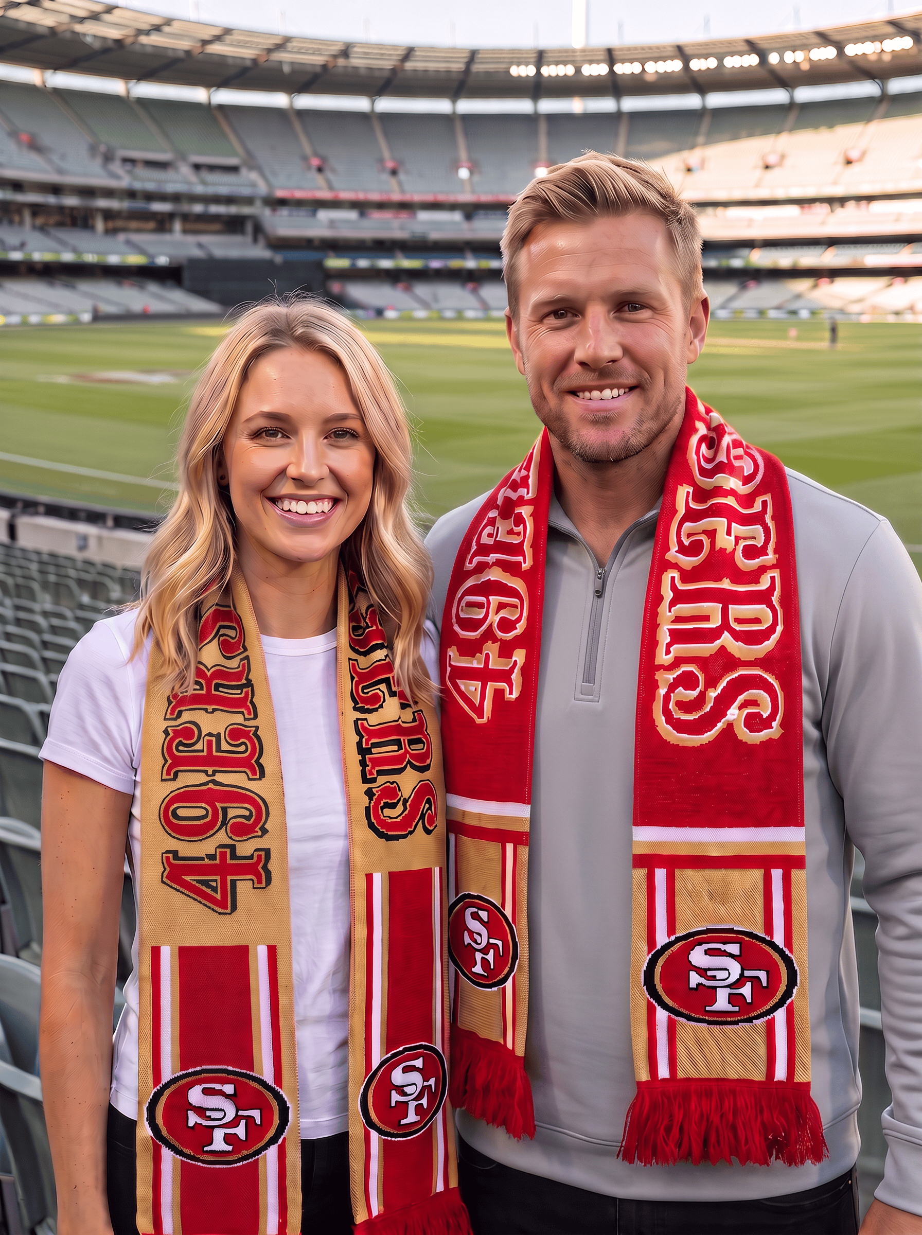 NFL Branded Accessories Unisex San Francisco 49ers NFL Team Issue Unisex Scarf