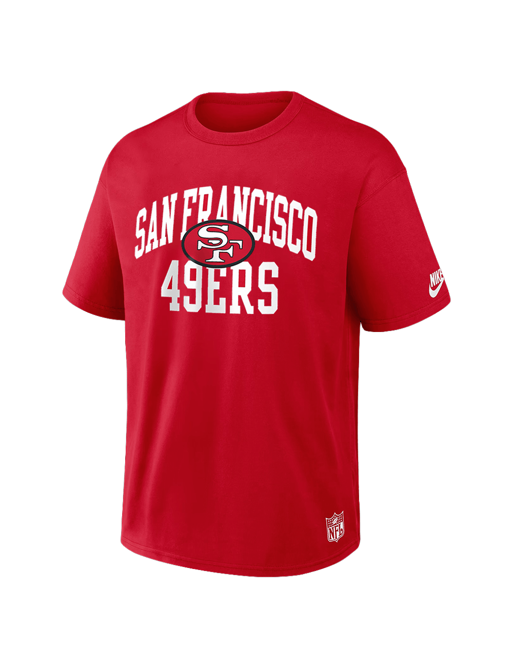 Nike T-Shirts San Francisco 49ers Nike NFL Rewind Max90 Heavyweight T-Shirt - Red
