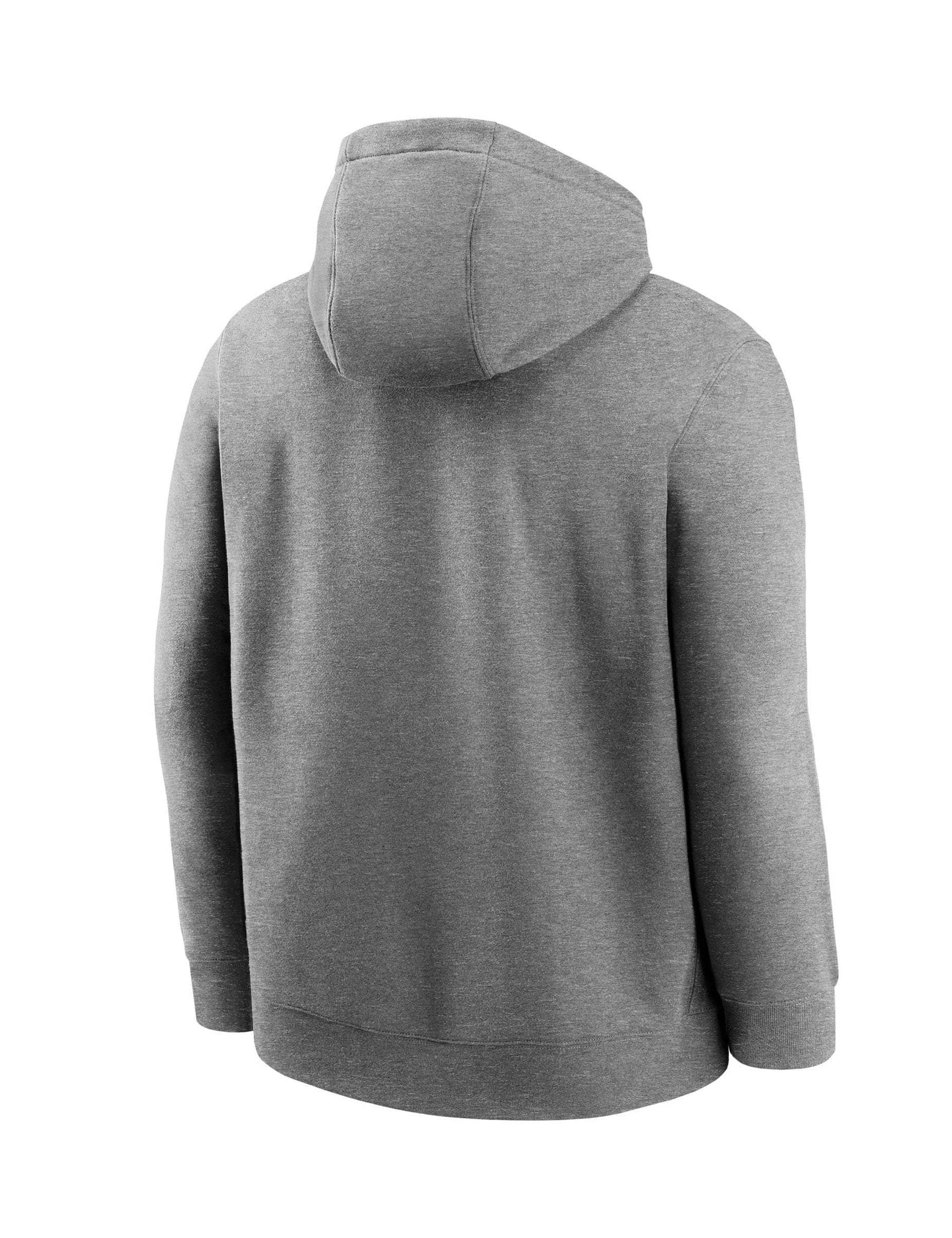 Nike Jumpers San Francisco 49ers Nike NFL Team Stripes Hoodie Jumper - Heather Grey