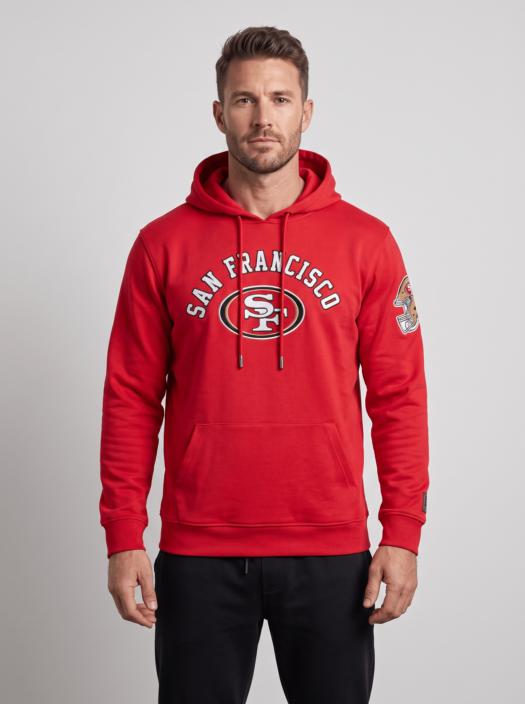 Pro Standard Jumpers San Francisco 49ers Pro Standard NFL Classic Bristle Fleece Pullover Hoodie - Red